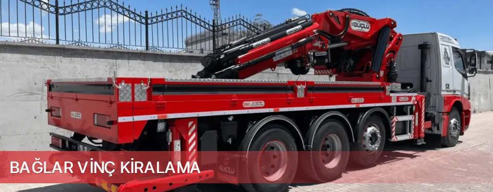 Bağlar İlçemi Vinç Kiralama